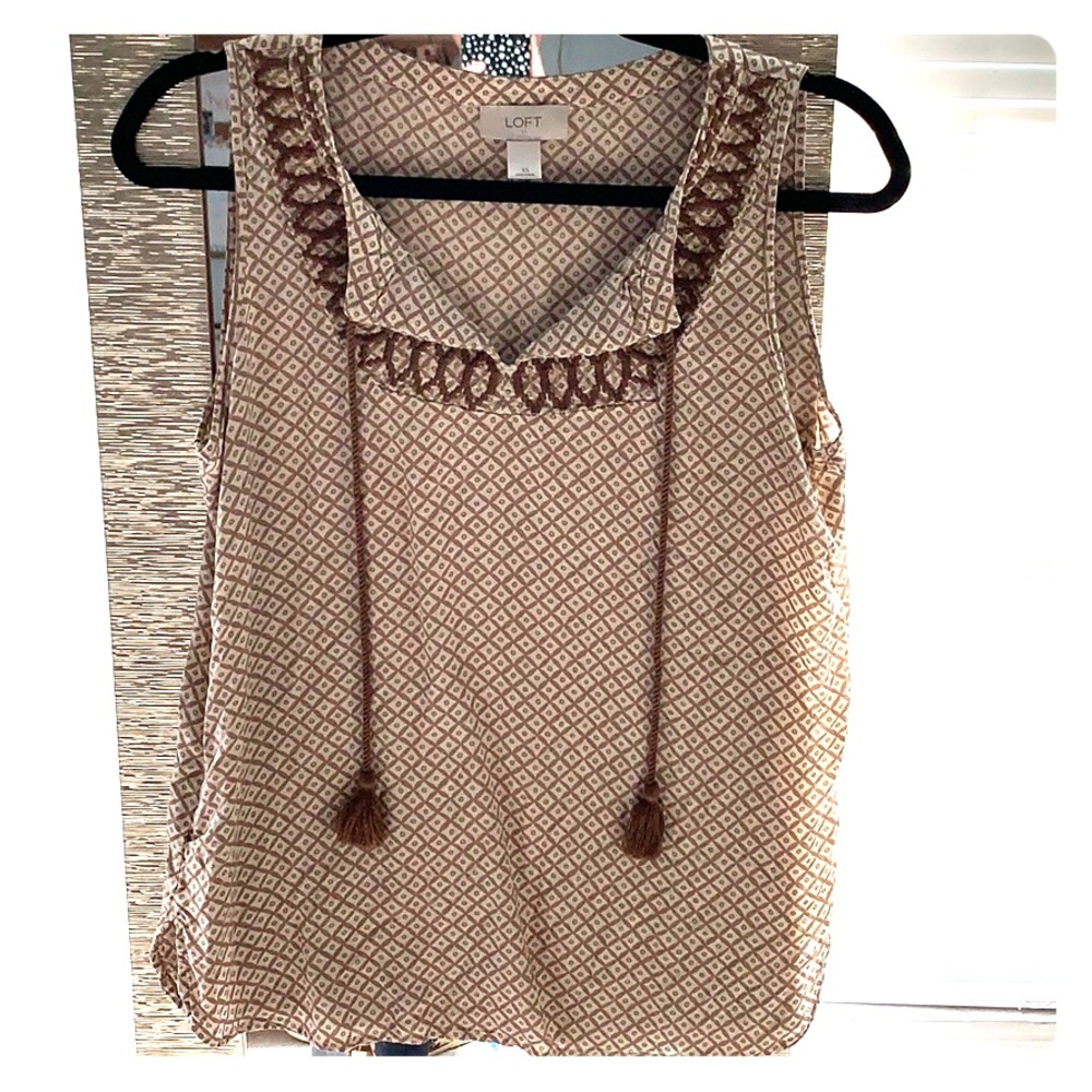 Loft blouse tank top